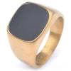 Wholesale Stainless Steel Ring With Letters Numbers Text Pattern For Men And Women Personality Style Apply Oil Processing