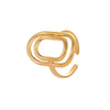Wholesale Stainless Steel Ring With Minimalist Cold Wind Niche Design And Electroplating Light Luxury Style Geometric Shape For Women