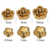 Wholesale Stainless Steel Rose Pattern Handmade Casting Beaded Jewelry Accessories Bracelet And Necklace