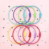 Wholesale Stainless Steel Rotating Key Ring Key Chain With Baking Paint And Geometric Style