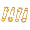 Wholesale Stainless Steel Seamless Paper Clip Connection Punk Pendant For Diy Necklace And Bracelet