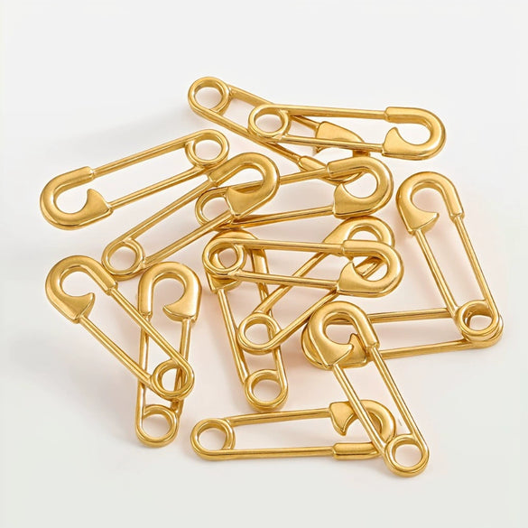 Wholesale Stainless Steel Seamless Paper Clip Connection Punk Pendant For Diy Necklace And Bracelet