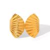 Wholesale Stainless Steel Shell Bracelet Ins Style Minimalist Electroplated For Women