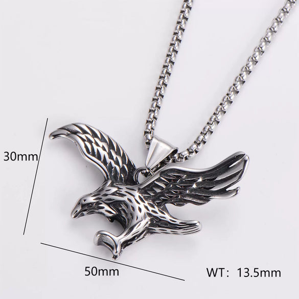 Wholesale Stainless Steel Ship Anchor Cross Truck Pendant Necklace For Men With Geometric Style And Polishing Process