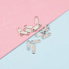 Wholesale Stainless Steel Simple Geometric Style Electroplated Bracelet Necklace Chain Pendant Diy Accessories