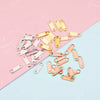 Wholesale Stainless Steel Simple Geometric Style Electroplated Bracelet Necklace Chain Pendant Diy Accessories