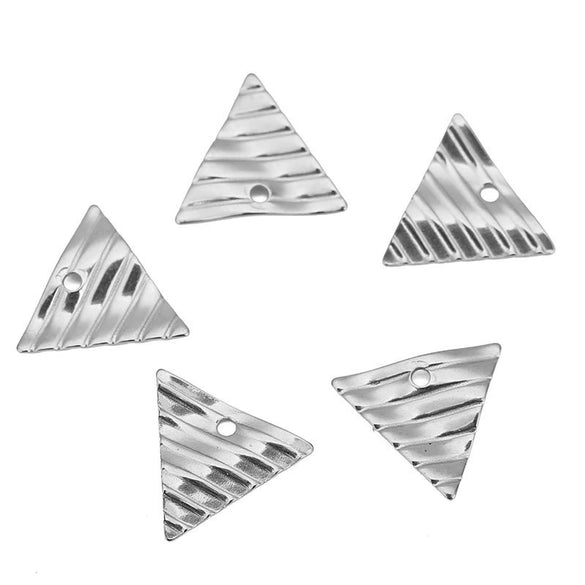 Wholesale Stainless Steel Simple Style Curved Star Love Earrings And Necklace Pendant With Surface Grain Pattern And Electroplating Process Accessories
