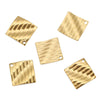 Wholesale Stainless Steel Simple Style Curved Star Love Earrings And Necklace Pendant With Surface Grain Pattern And Electroplating Process Accessories