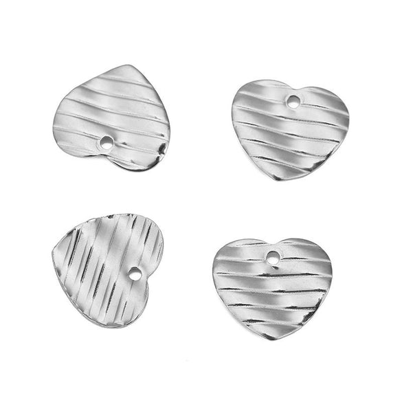 Wholesale Stainless Steel Simple Style Curved Star Love Earrings And Necklace Pendant With Surface Grain Pattern And Electroplating Process Accessories