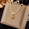 Wholesale Stainless Steel Snake Bone Chain Clavicle Necklace With Blue Turquoise Butterfly Electroplated Accessories Fashion Light Luxury Design For Women