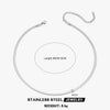 Wholesale Stainless Steel Snake Bone Chain Geometric 18K Gold Plated Titanium Steel Necklace For Women