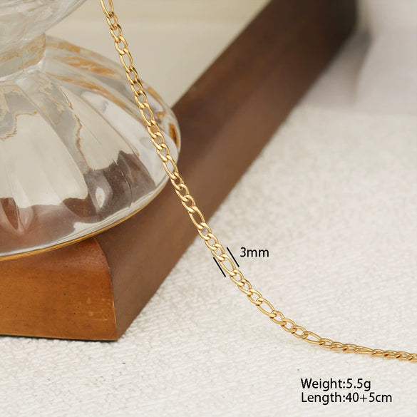 Wholesale Stainless Steel Snake Bone Chain Necklace With Ushape And Cartoon Characters Electroplated Unisex