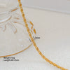Wholesale Stainless Steel Snake Bone Chain Necklace With Ushape And Cartoon Characters Electroplated Unisex