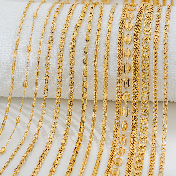 Wholesale Stainless Steel Snake Bone Chain Necklace With Ushape And Cartoon Characters Electroplated Unisex