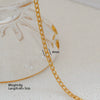 Wholesale Stainless Steel Snake Bone Chain Necklace With Ushape And Cartoon Characters Electroplated Unisex