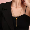 Wholesale 316L Stainless Steel Snake Head Necklace With Geometric Pattern And Electroplating Design Fashion Style For Women