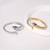 Wholesale Stainless Steel Snakeshaped 18K Gold Plated Electroplated Light Luxury Exaggerated Highend Bracelet That Does Not Fade
