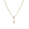 Wholesale Stainless Steel Snakeshaped Necklace With Zircon Inlay Electroplated Geometric Design For Women