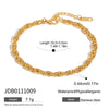 Wholesale Stainless Steel Star Patterned Pendant Elastic Rope Bracelet Fashion Jewelry For Women With Electroplating