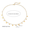 Wholesale Stainless Steel Star Pendant Necklace Electroplated Fashion Simple Accessories For Women