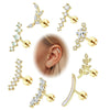 Wholesale Stainless Steel Star Shape Ear Nail Piercing Jewelry