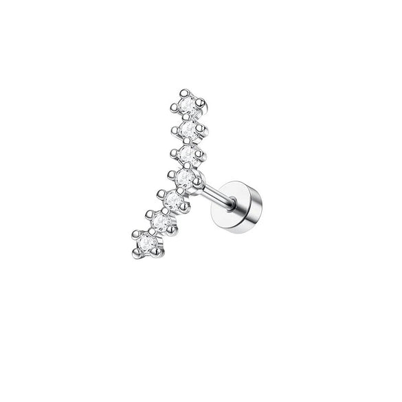 Wholesale Stainless Steel Star Shape Ear Nail Piercing Jewelry