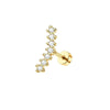 Wholesale Stainless Steel Star Shape Ear Nail Piercing Jewelry
