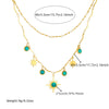 Wholesale Stainless Steel Star Shape Horse Whip Chain Clavicle Necklace For Women Electroplated Retro Style