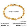 Wholesale Stainless Steel Starfish Geometric Animal Style Electroplated Bracelet For Women