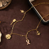 Wholesale Stainless Steel Starfish Geometric Pendant Necklace With Furnace Vacuum Plating