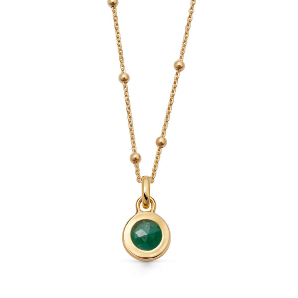 Wholesale Stainless Steel Sweet Geometric Drop Shape Pendant Necklace With Exquisite Zircon And Regular Chain Plated With 18K True Gold
