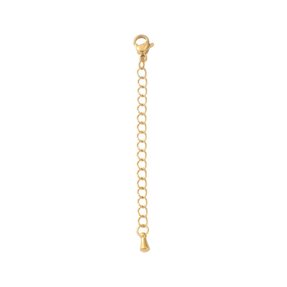 Wholesale Stainless Steel Tail Chain Jewelry Accessories With Doubleheaded Lobster Buckle And Electroplating Process