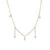 Wholesale Stainless Steel Tassel Pendant Clavicle Necklace Jewelry With Electroplating