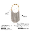 Wholesale Stainless Steel Tassel Ring With Geometric Design And 18K Gold Plated Electroplating For Women