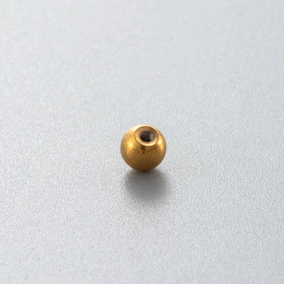 Wholesale Stainless Steel Titanium Steel Ear Bone Nail Spiral Earplug Puncture Accessories With Geometric Pattern And Electroplating Treatment