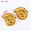 Wholesale Stainless Steel Titanium Steel Earrings With Conch Love Pattern Electroplating For Female Light Luxury Fashion Style