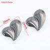 Wholesale Stainless Steel Titanium Steel Earrings With Conch Love Pattern Electroplating For Female Light Luxury Fashion Style