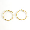 Wholesale 316L Stainless Steel Titanium Steel Geometric Earrings 18K Gold Plated Electroplated For Women Trendy Classic Fashion Allmatch Design