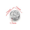 Wholesale Stainless Steel Totem Patterned Drum Beads Style Beaded Jewelry Pendant Bracelet Accessories With Electroplating