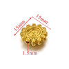 Wholesale Stainless Steel Totem Patterned Drum Beads Style Beaded Jewelry Pendant Bracelet Accessories With Electroplating