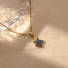 Wholesale Stainless Steel Turtle Pendant Necklace With Cross Chain And Electroplating Processing