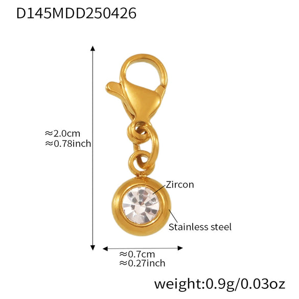 Wholesale 316L Stainless Steel Twist Thin Circle Bracelet With Electroplating And Geometric Style