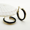 Wholesale Stainless Steel Ushaped Electroplated Women's Earrings French Retro Style