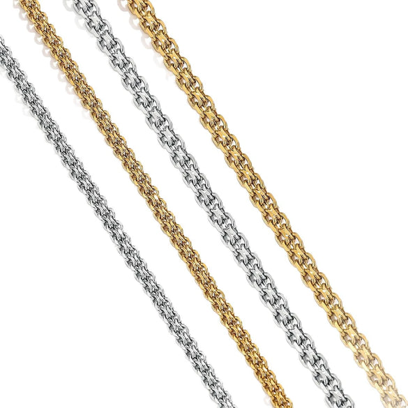 Wholesale Stainless Steel Vacuum Furnace Electroplated Handmade Diy Versatile Necklace Bracelet Accessories