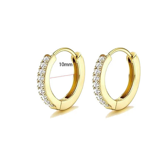 Wholesale Stainless Steel Water Drop Hoop Earrings For Women Electroplated Personality Minimalist Style