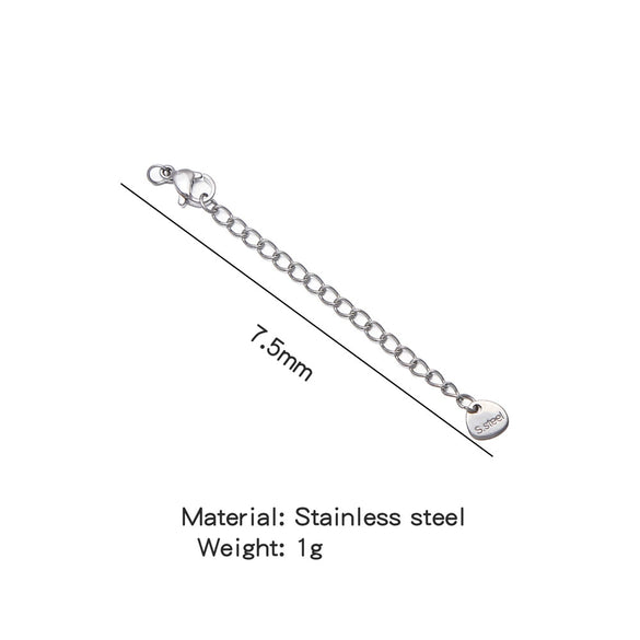 Wholesale Stainless Steel Water Drop Pendant Semifinished Jewelry Electroplated For Diy Necklace And Bracelet