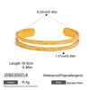 Wholesale Stainless Steel Wide Hollow Zircon Open Bracelet For Women Geometric Style With Electroplating Nonfading Highend Jewelry