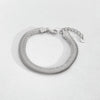 Wholesale Stainless Steel Wide Surface Bracelet With Geometric Pattern In Simple Style Pvd Vacuum Furnace Electroplated For Women
