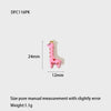 Wholesale Stainless Steel Women's Accessories With Mushroom Giraffe Pattern And Dripping Oil Treatment Necklaces Bracelets Earrings And Charms