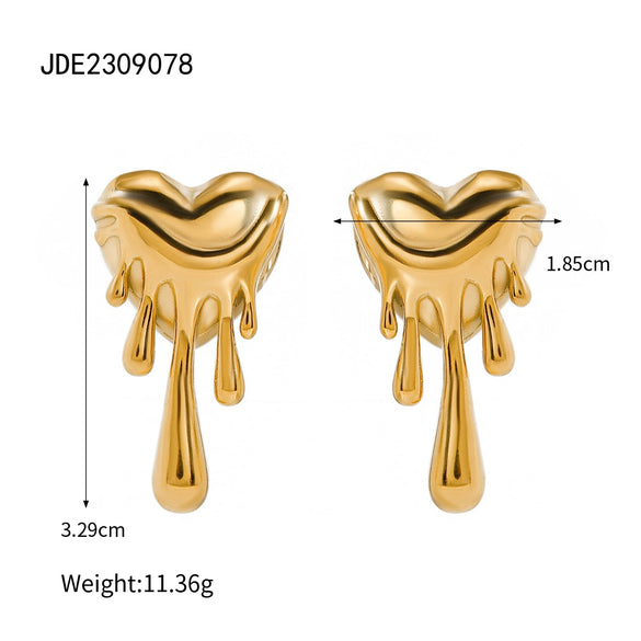 Wholesale Stainless Steel Women's Love Zircon Bracelet With Geometric Pattern And Electroplating